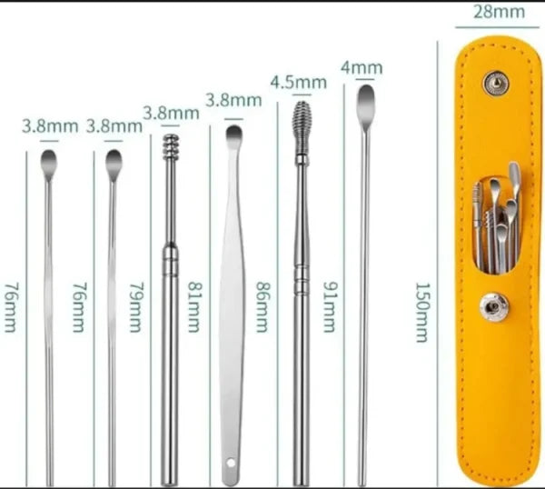Ear wax cleaning kit